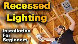 Recessed Lighting Installation - How To Install Pot Lights In Kitchen