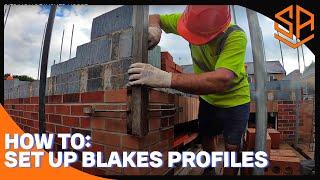 SETTING UP  BLAKES EXTERNAL BUILDING PROFILES IS EASY 