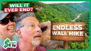 Endless Wall Hike in West Virginia was longer than expected