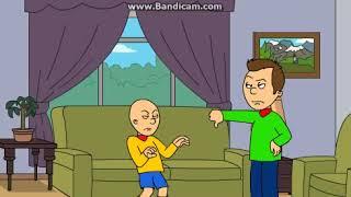 Caillou grounds his dadGrounded.