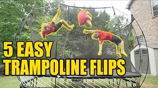 5 Easy Flips You Can Learn On Trampoline FAST