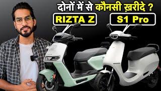 OLA S1 PRO GEN 2 VS ATHER RIZTA Z  Rizta Z vs S1 Pro Comparison  दोनों में से कौनसी ले ?