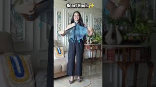 ScarfHack #youtubeshorts #fashionstylingtips #fashionstyle #shorts