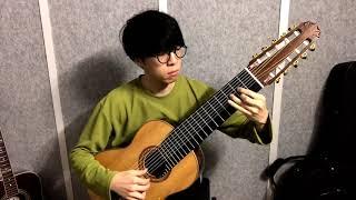 J.S.Bach - Lute Suite BWV 996 Bourree - 10 string guitar