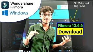 How to download & install wondershare filmora 13 Crack  filmora automatic video editing tutorial