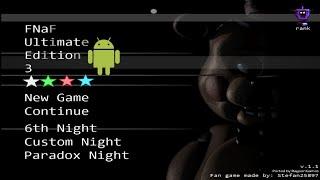 FNaF Ultimate Edition 3 Android +Download Full Walkthrough Night 1-8 Ending