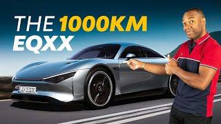 This Electric Car Goes 1000Km On A Single Charge Mercedes Vision EQXX