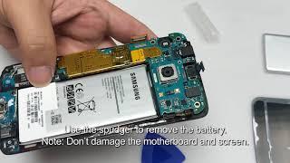 Samsung Galaxy S6 Edge Battery Replacement Guide - How to replace Galaxy S6 Edge battery - YONTEX