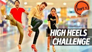 HIGH HEELS Challenge for 24 Hours Part 2  Rimorav Vlogs