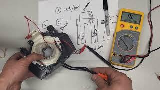 diagnosing airbag clockspring troubleshooting and tips nissan versa 08+