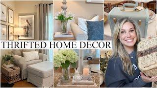 HOME DECOR IDEAS ON A BUDGET  THRIFT WITH ME HAUL & HOW TO STYLE - THRIFTED HOME DECORATING IDEAS