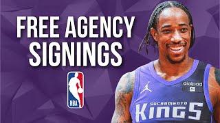All Official Free Agency Signings 2024-25 - Western Conference