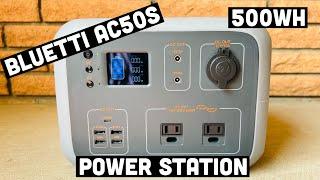 Bluetti AC50S Portable Power Station Solar Generator