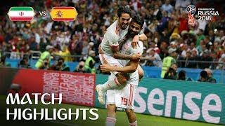 IR Iran v Spain  2018 FIFA World Cup  Match Highlights