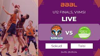 BC Kalev CramoKK Sokud 2012 vs Talsi 2012  BBBL Boys U12 Final Stage  Challenge Cup