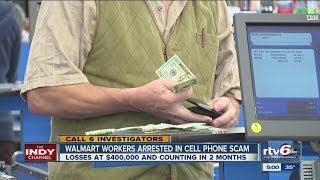 Two Walmart employees accused of $400k cellphone scam