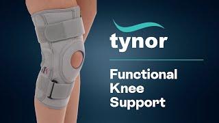 Tynor Functional Knee Support - Comfortable support for your knees