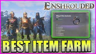 Enshrouded BEST ARMORWEAPON FARM