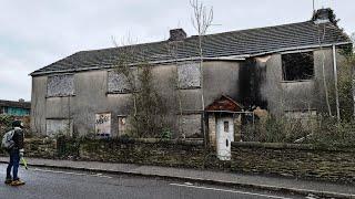 Exploring Abandoned Tragic Hasland  Family Cottage - Chesterfield - Abandoned Places UK