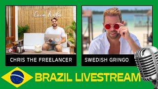  LIVE from BRAZIL with @SwedishGringo