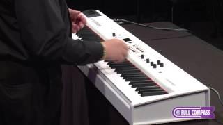 Studiologic Numa Stage Digital Piano with Hammer Action Demo  Full Compass