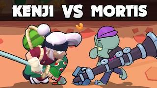 KENJI vs MORTIS  1 vs 1  Brawl Stars