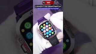 Sports Smartwatch with Flashlight  LAXASFIT X32 #Smartwatch