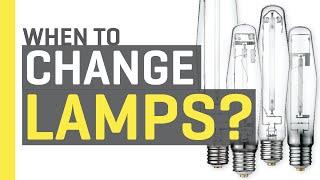 How Often Should You Replace High Pressure Sodium and Metal Halide Grow Lamps?