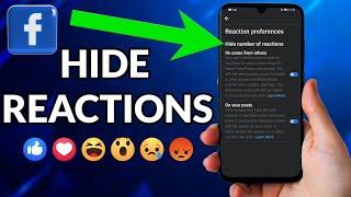How To Hide Reactions On Facebook Post
