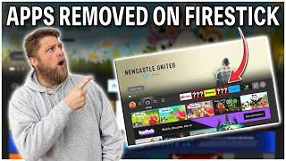 Why Apps are Removed on Firestick automatically.....