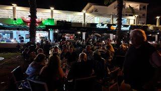 Tenerife - Just Look How Busy The Strip Is In The Evening....Playa Las Americas...