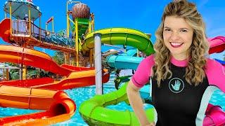 Learn Colors for Kids at the Waterpark Slides Playground and More Colours for Kids - Speedie DiDi