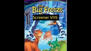 Opening to The Land Before Time The Big Freeze 2001 DemoScreener VHS