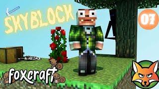 SKYBLOCK MINECRAFT ON FOXCRAFT - EP07 HOUSE BURNED DOWN