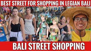 Bali street shopping Where to shops in Legian Bali Bali holiday Indonesia 