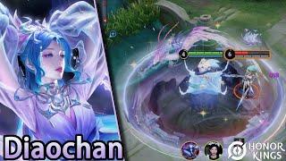 Honor of Kings（Diaochan）One of the most beautiful skins｜Uma das skins mais bonitas