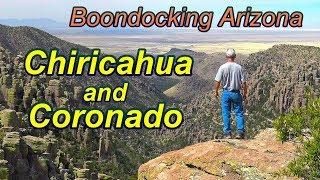 Boondocking Arizona Chiricahua and Coronado