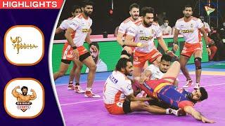 Pro Kabaddi League 8 Highlights M20  UP Yoddha vs Gujarat Giants