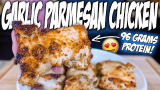 THIS AIR FRYER GARLIC PARMESAN CHICKEN IS A GAMECHANGER  Easy High Protein Recipe