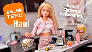 TEMU Barbie Doll Haul Clothing & Accessories - Realistic Minis For LOW PRICES