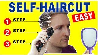 HOW TO CUT YOUR OWN HAIR  Quick and Easy Home Self Haircut Tutorial