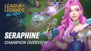 Seraphine Champion Overview  Gameplay - League of Legends Wild Rift