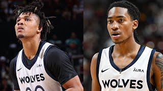 First Look At Minnesota Timberwolves Top Picks Rob Dillingham & Terrence Shannon Jr