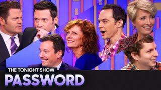 Tonight Show Password with Hugh Jackman Nick Offerman Emma Thompson and More