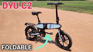 Portable E-bike DYU C2 Folding Electric Bike Review