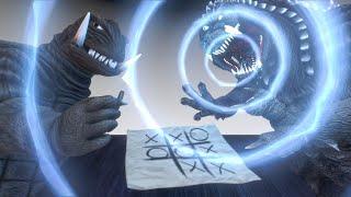 Gamera Beats Godzilla Ultima Silly Fan Animation