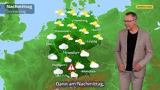 Wetter heute Sonnig und gewittrig - Sommeranfang mit zwei Gesichtern