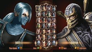 Mortal Kombat 9 Fatalities Frost