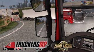 Duisburg - Calais getarnt als normaler User  ETS2 Multiplayer #TruckersMP