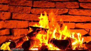 Fall Asleep In 3 Minutes With Cozy Fireplace 4K  Crackling Fireplace Relaxing Fireplace 247